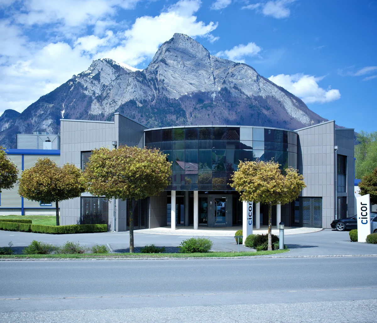 Cicor site in Wangs, Switzerland