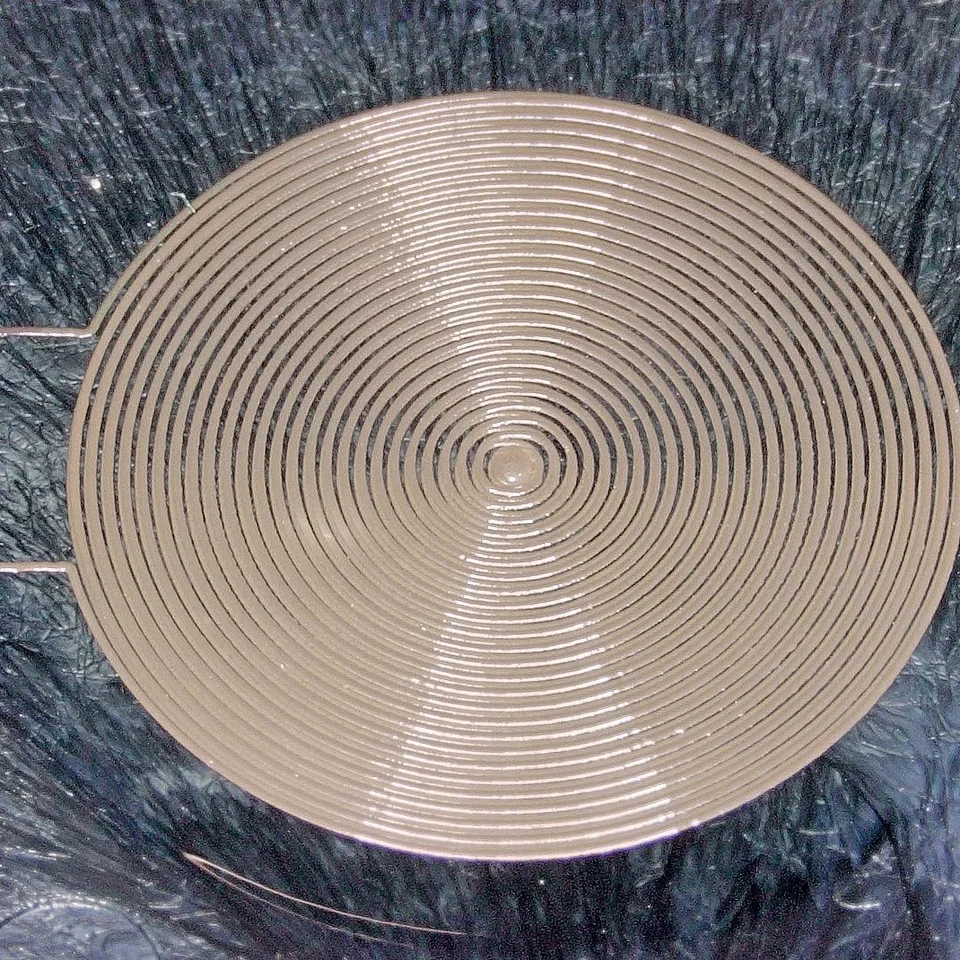 Close-up of printed antenna