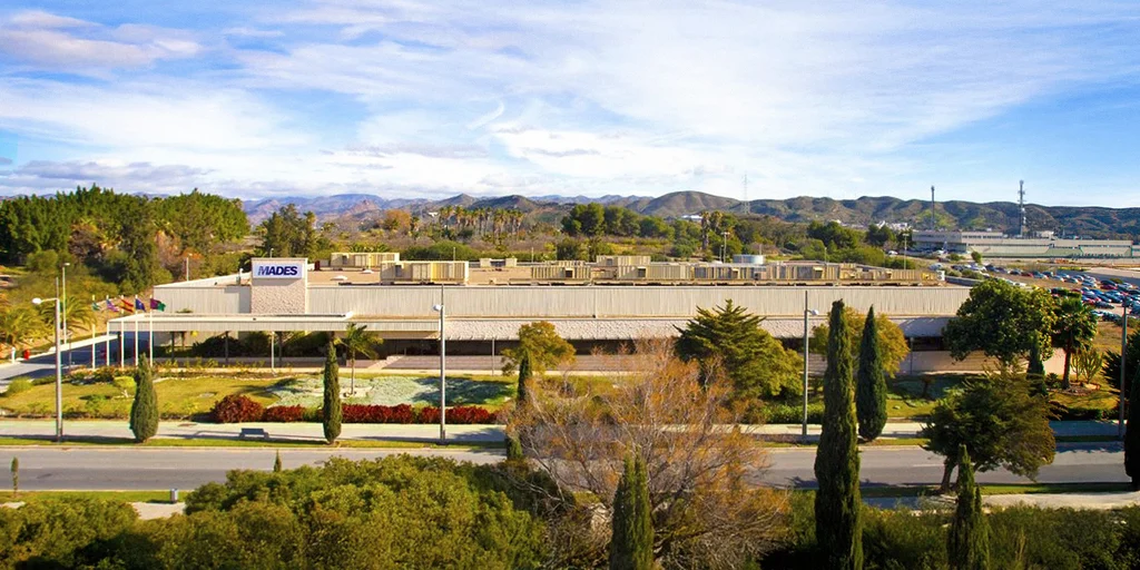 Aerial View of Cicor's site in Malaga (MADES)