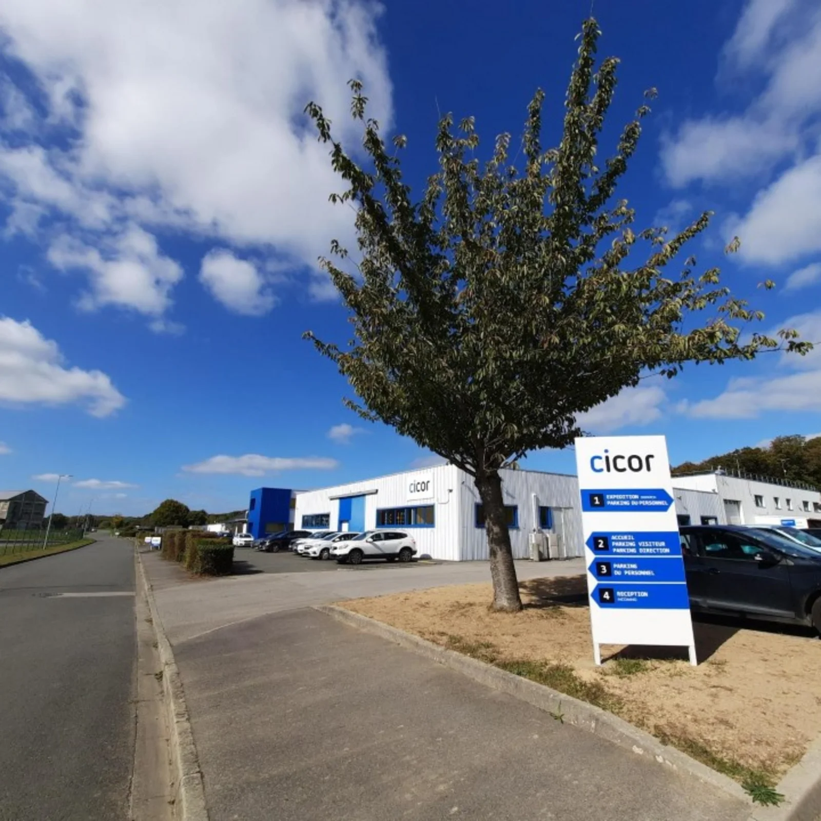 Cicor site in Combrée, France