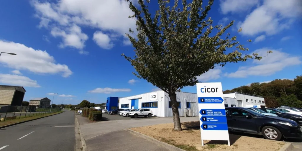 Cicor site in Combrée, France