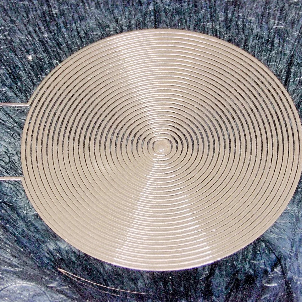Close-up of printed antenna